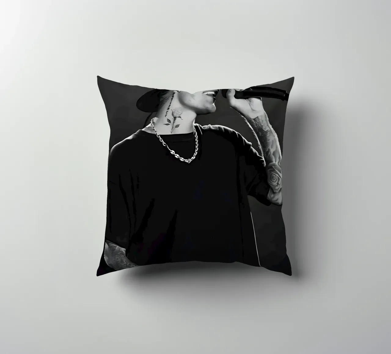 Justin Bieber cuscino da Low poly art