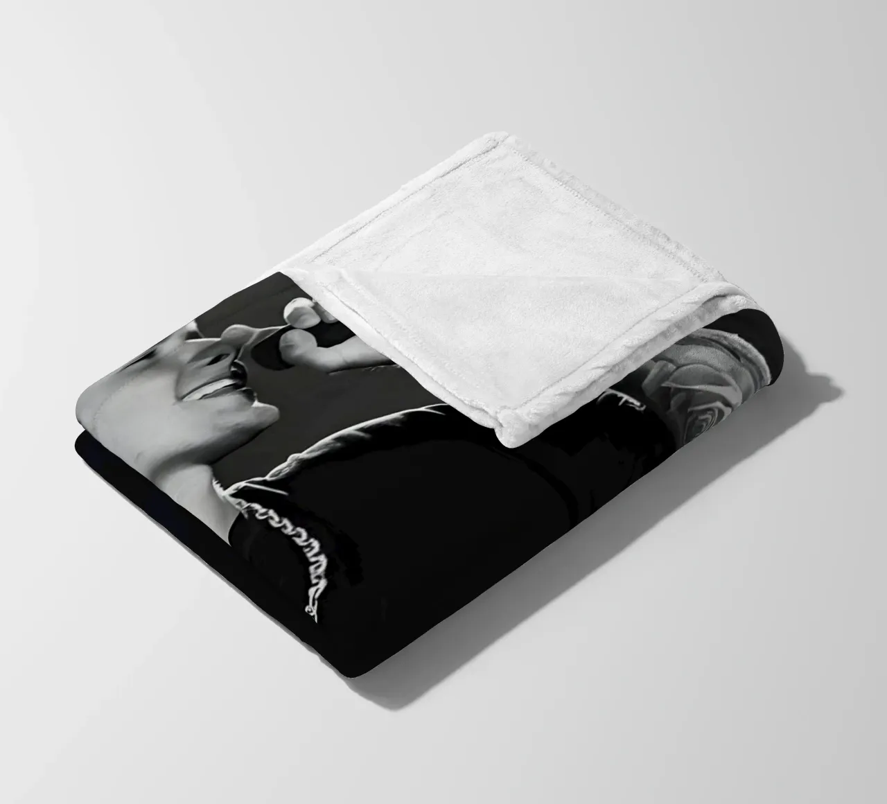 Justin Bieber coperta in pile da Low poly art