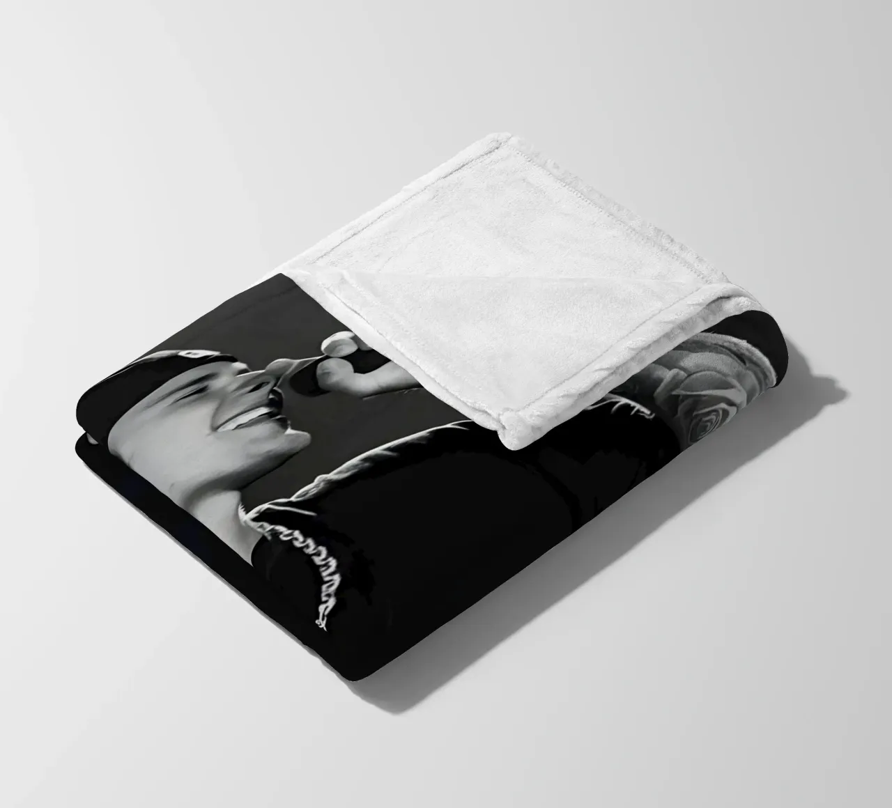 Justin Bieber coperta in pile da Low poly art