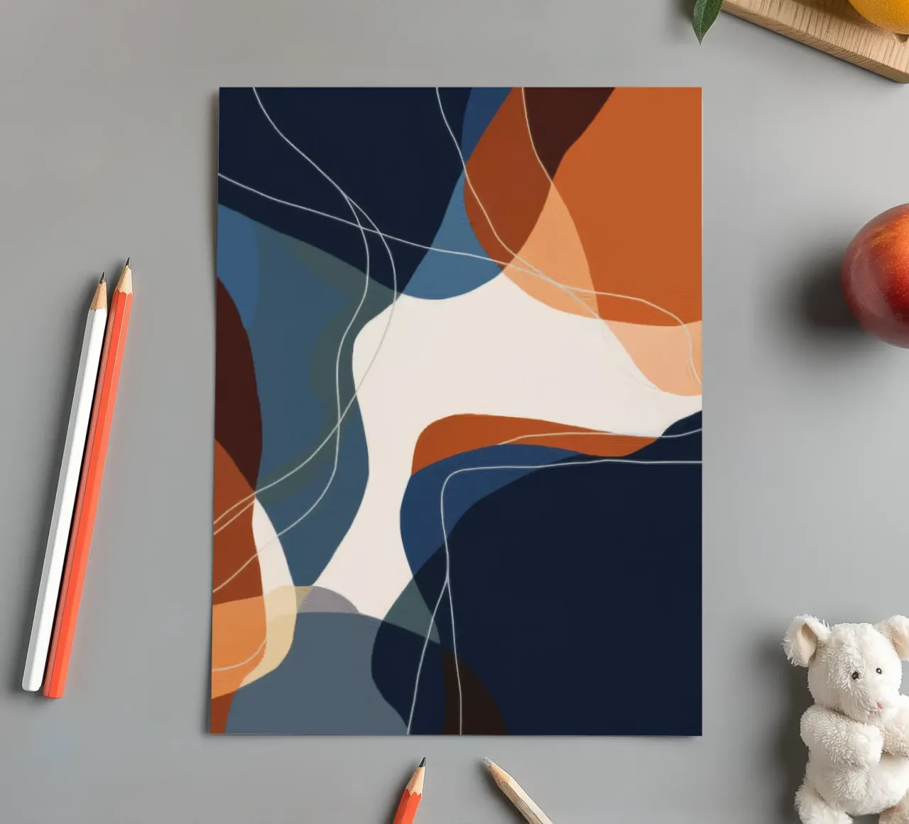 Amber Thread Geometry sticker sheet by Monarch Arc