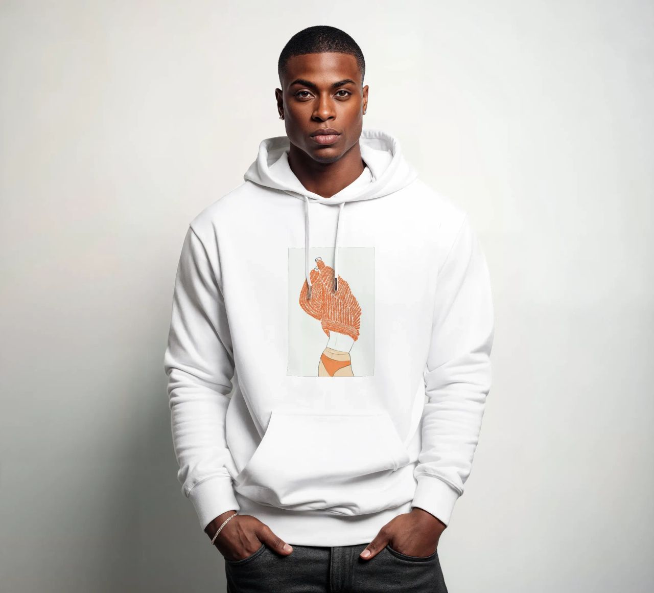 Warm Layers sudadera con capucha de Graphite