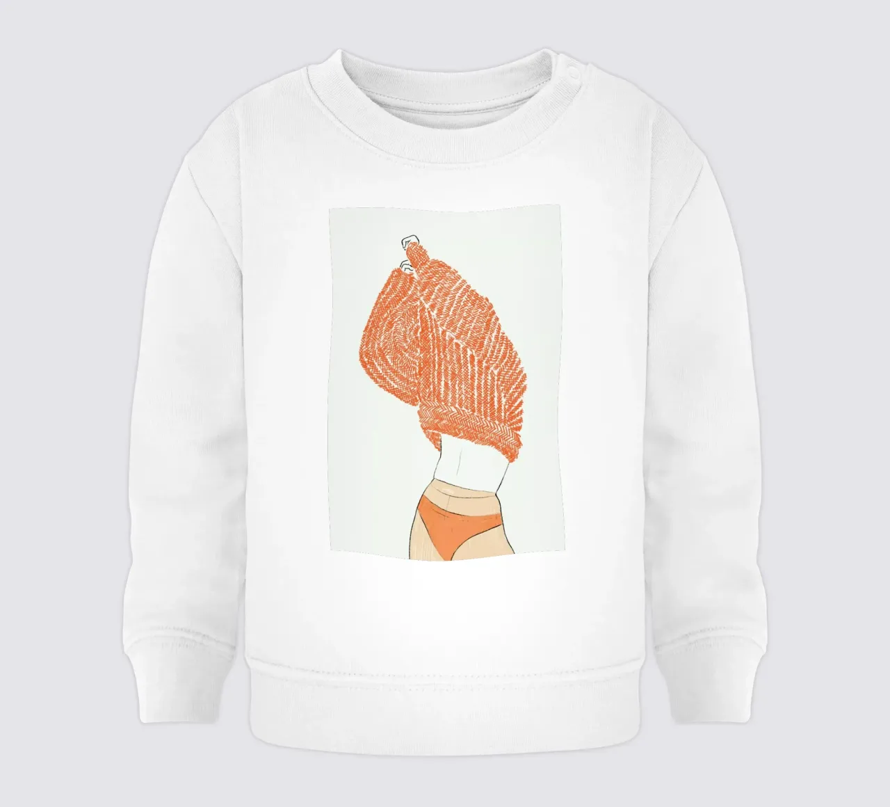 Warm Layers felpa neonato da Graphite