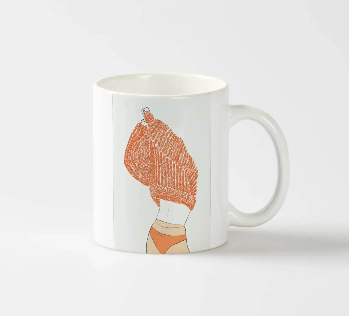 Warm Layers ceramic mug by Graphite