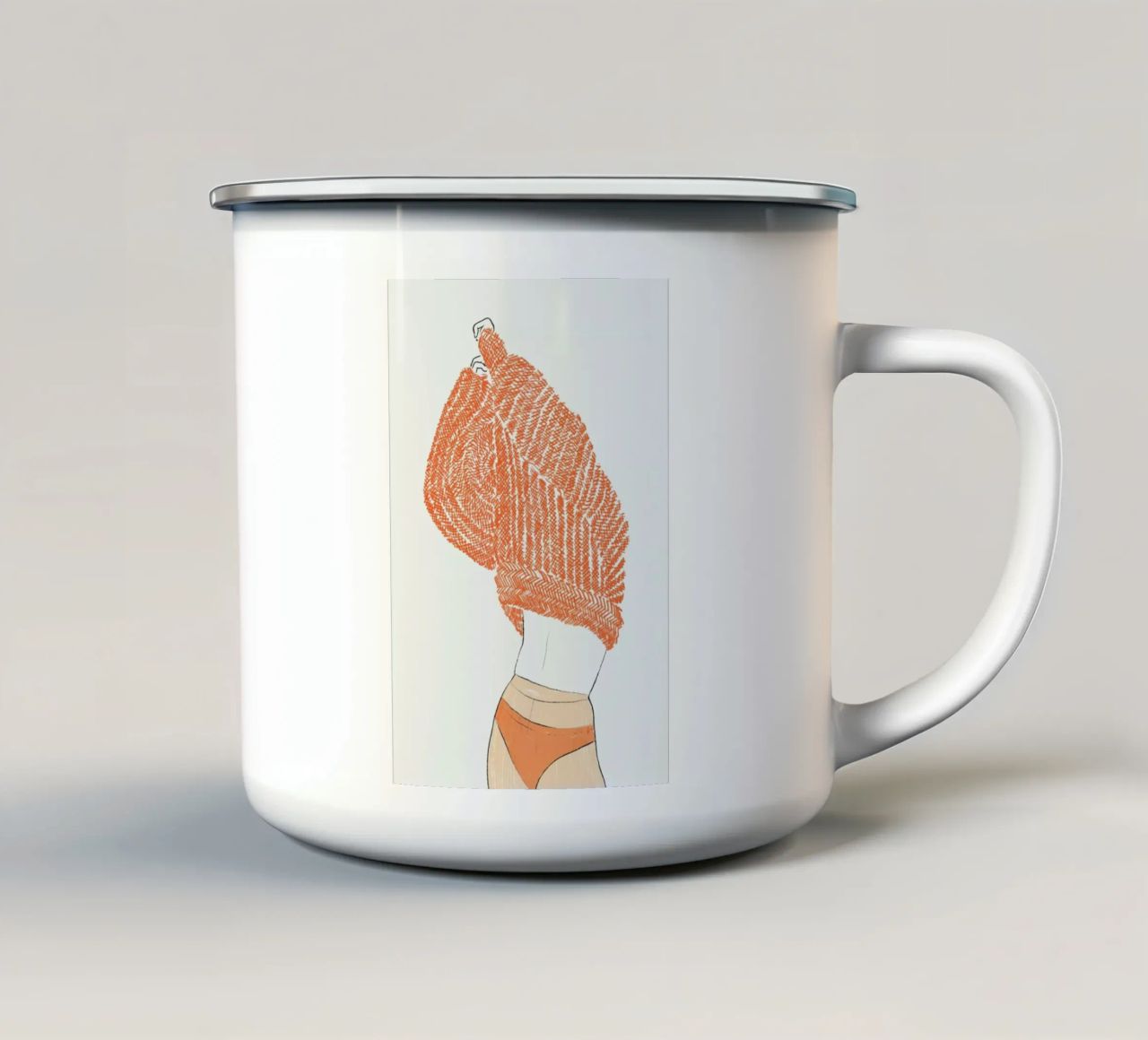 Warm Layers tazza in smalto da Graphite