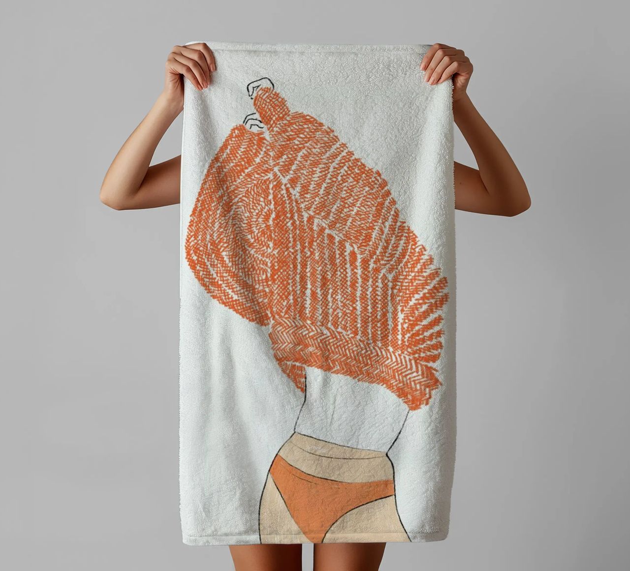 Warm Layers toalla de baño de Graphite