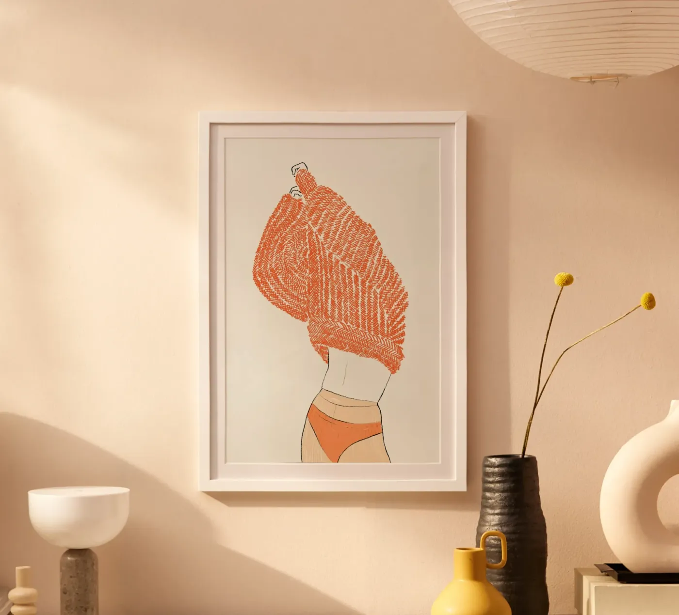 Warm Layers Poster von Graphite