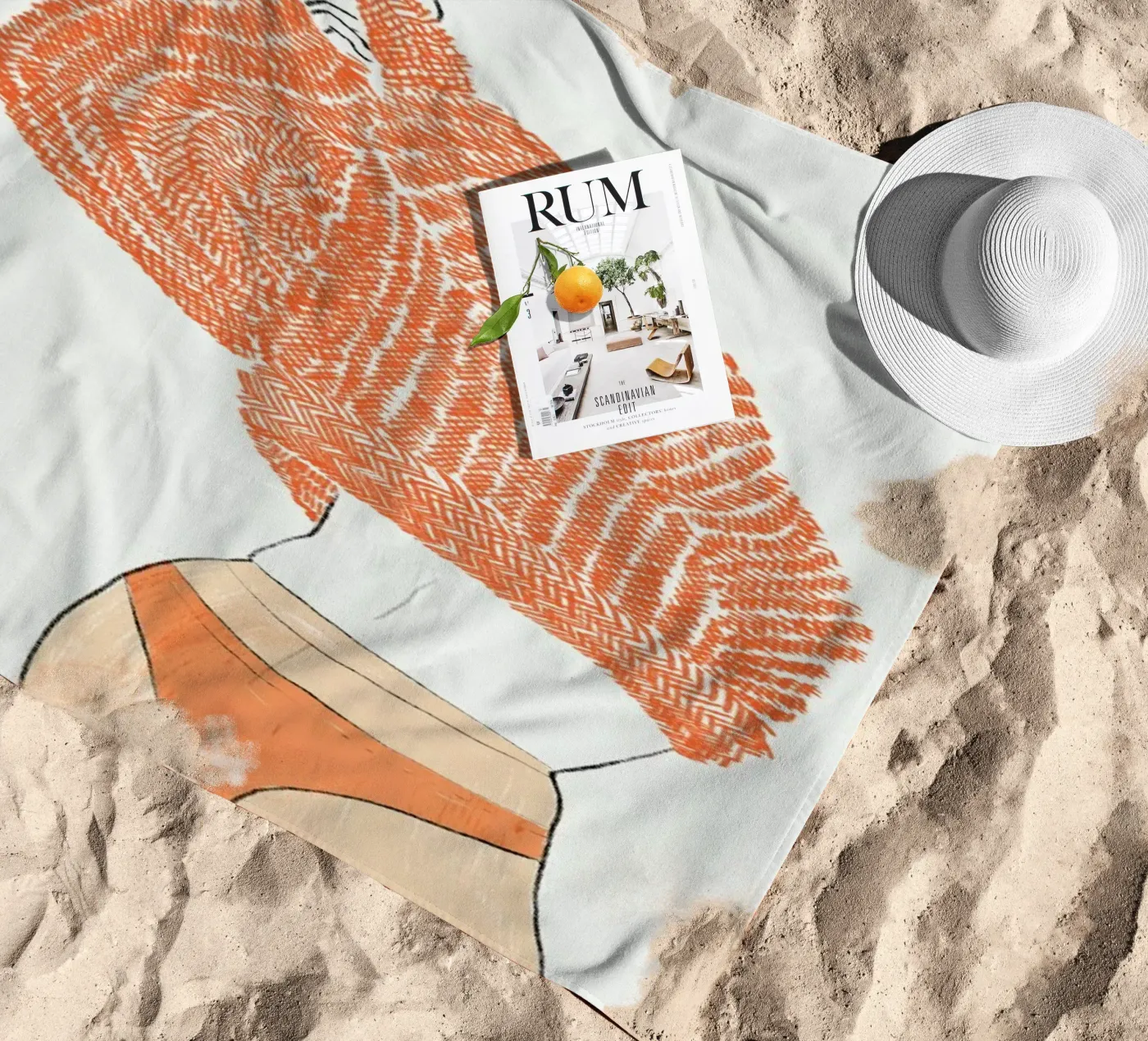 Warm Layers strandhanddoek van Graphite