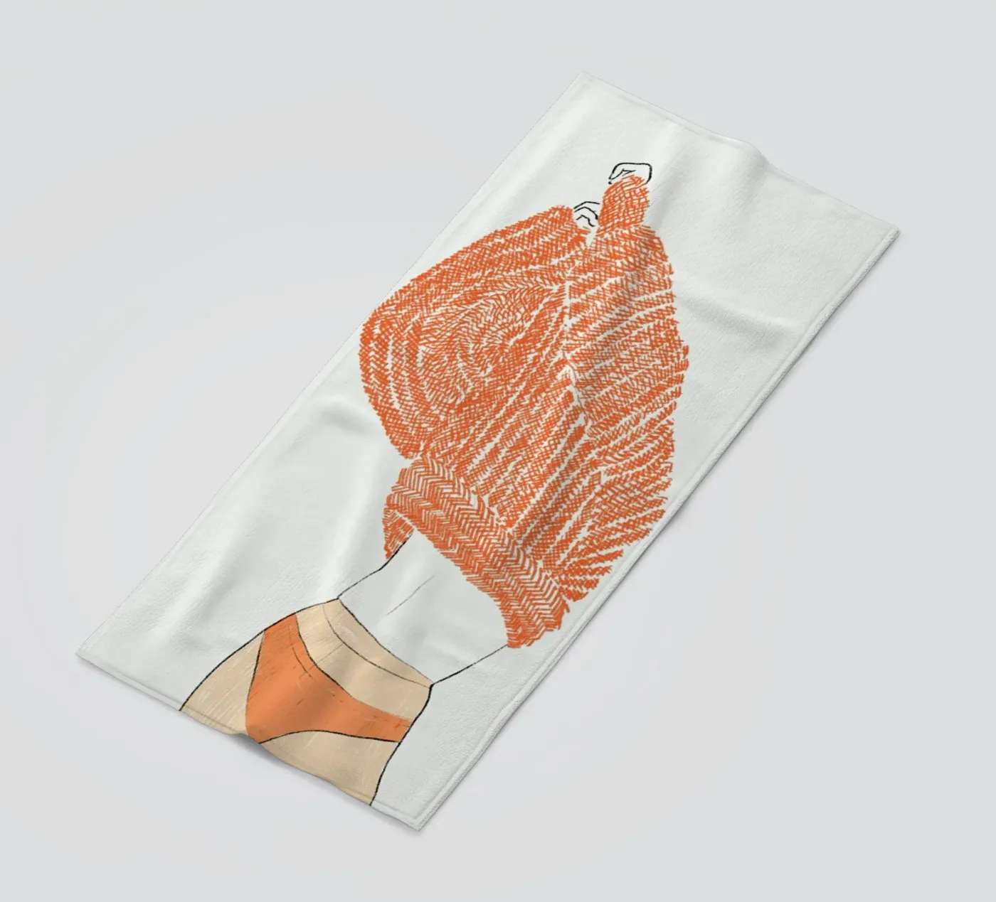 Warm Layers strandhanddoek van Graphite