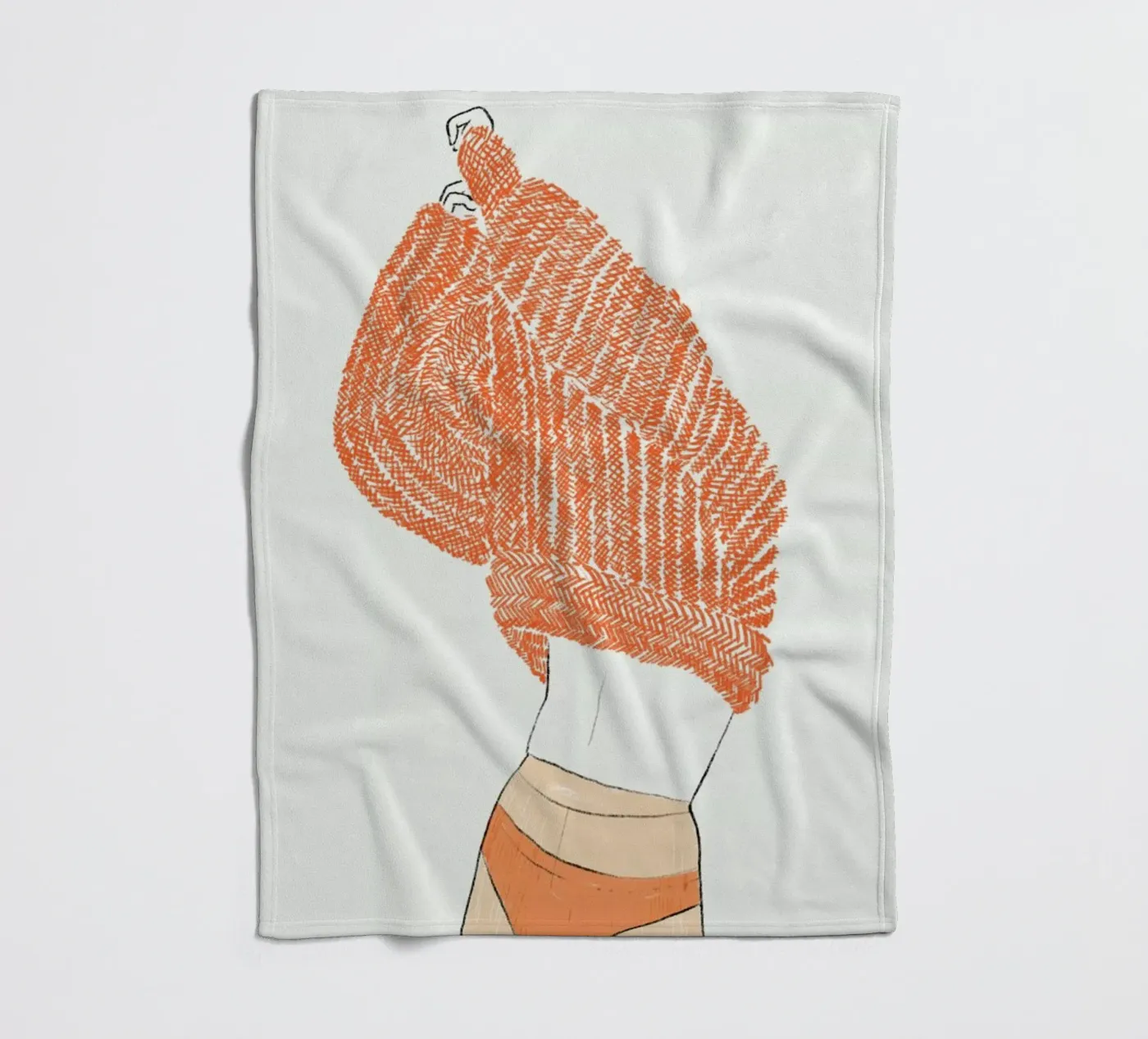Warm Layers Fleecedecke von Graphite