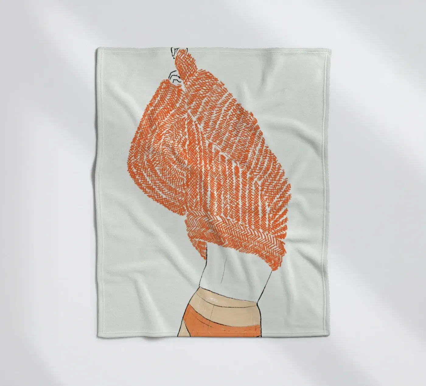 Warm Layers Fleecedecke von Graphite