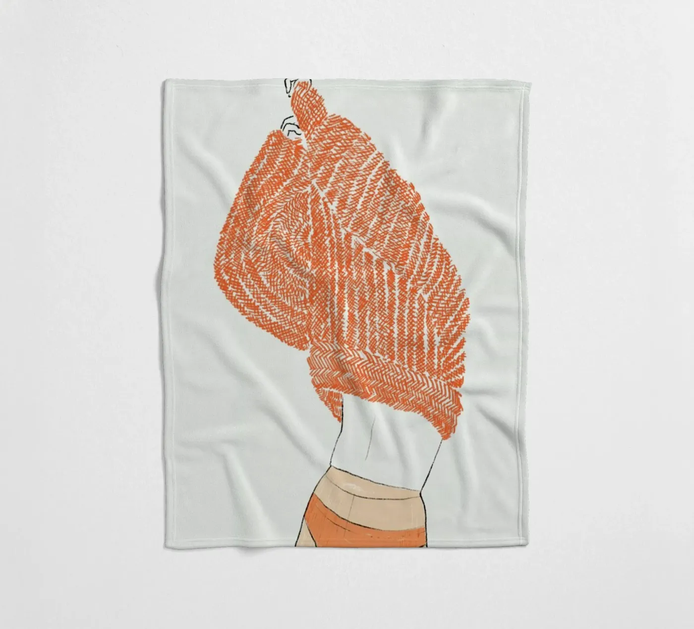 Warm Layers Fleecedecke von Graphite