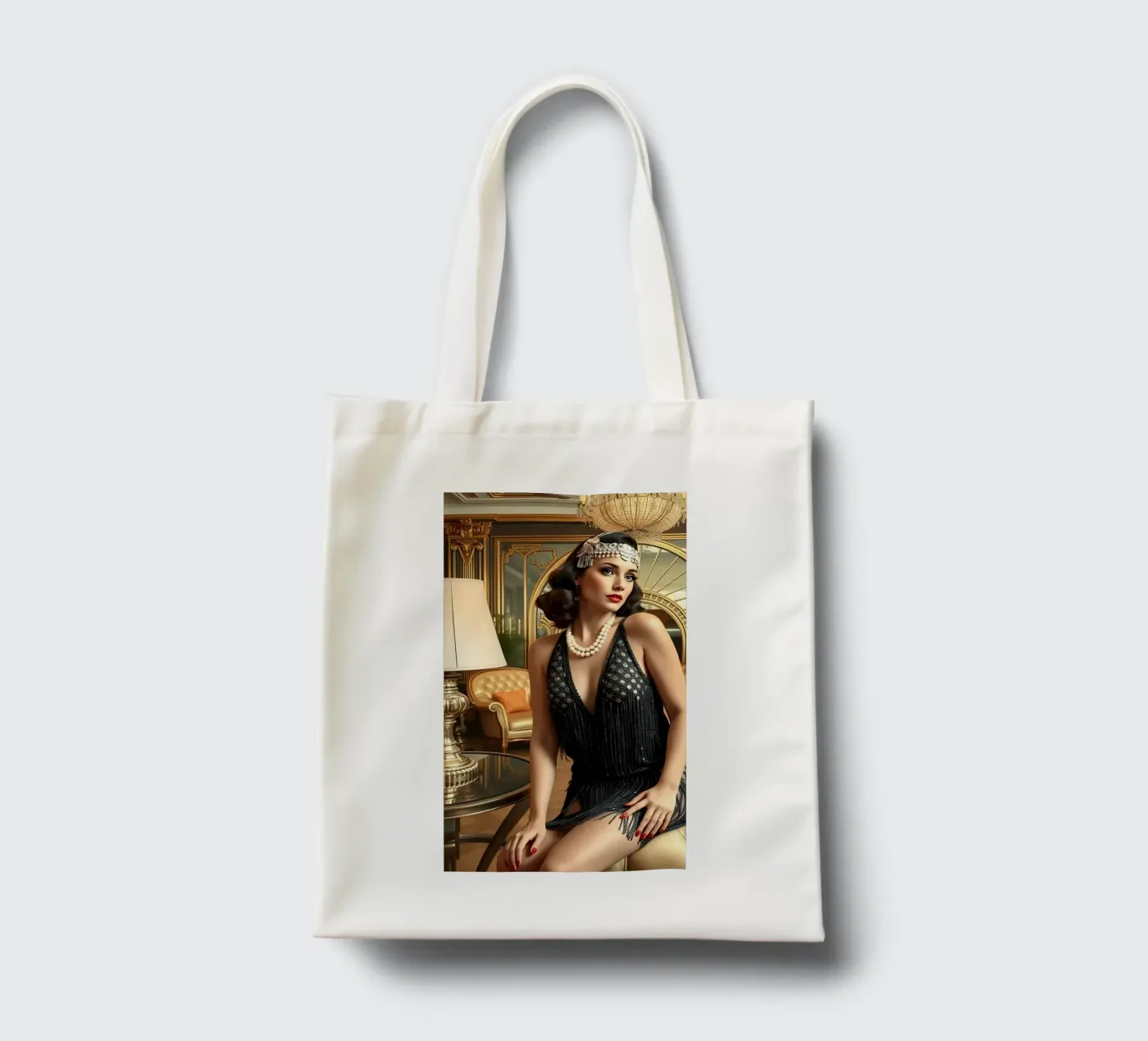 Flapper tote bag by Anita's Dream