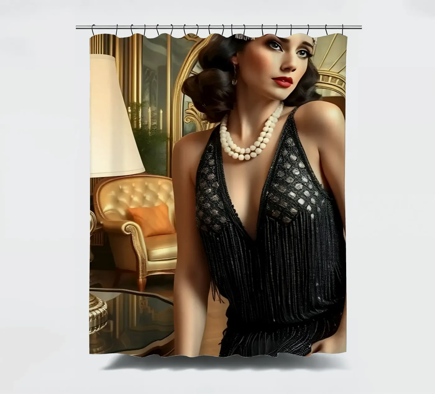 Flapper douchegordijn van Anita's Dream