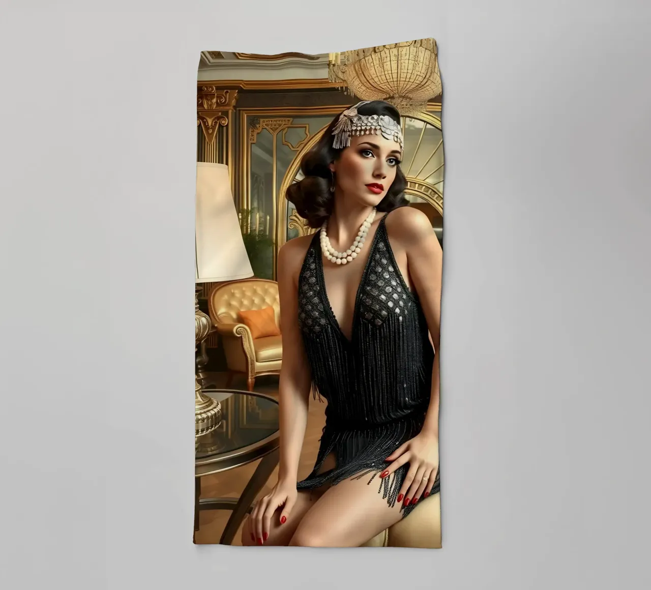 Flapper towel by Anita's Dream