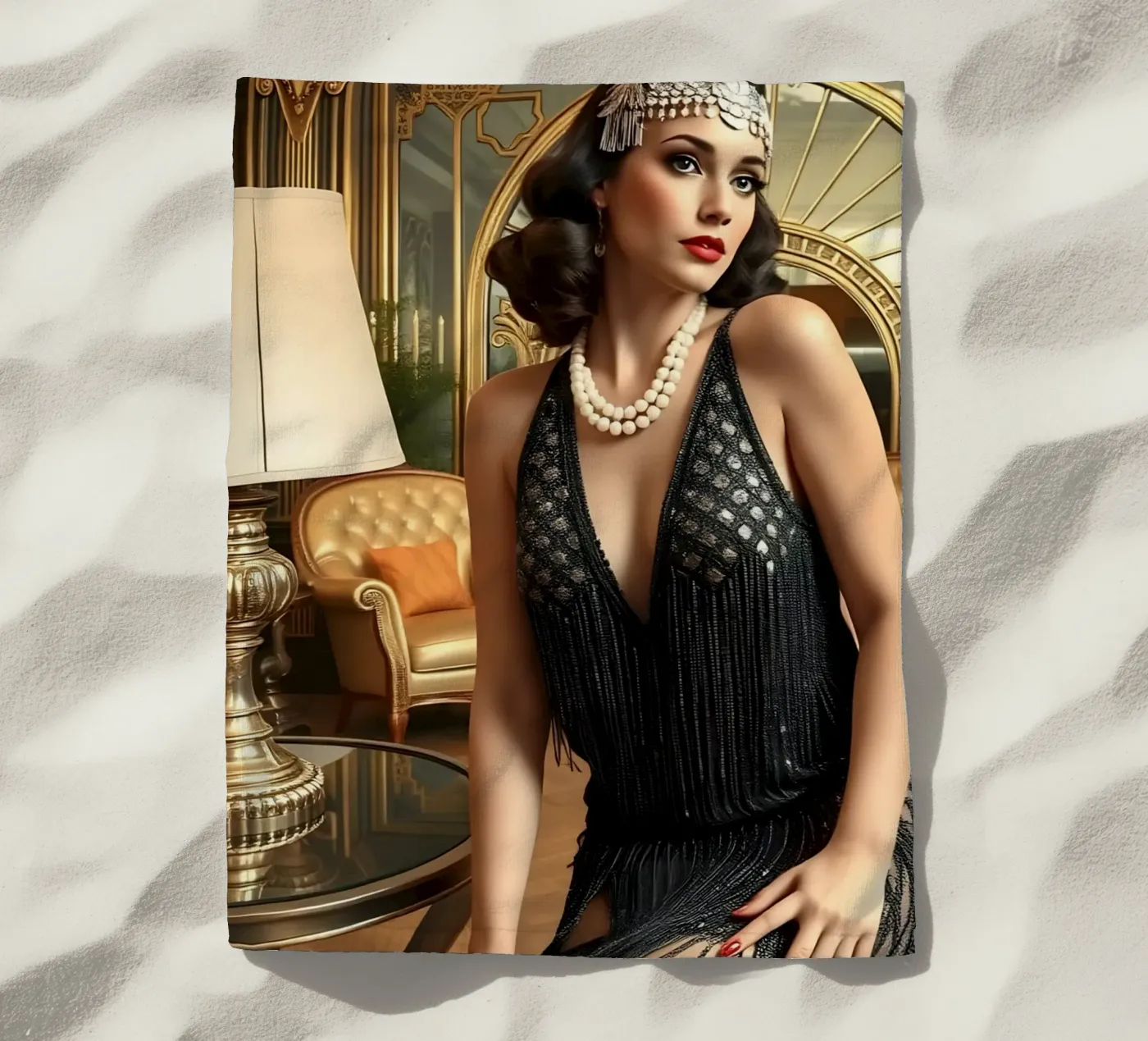 Flapper strandhanddoek van Anita's Dream