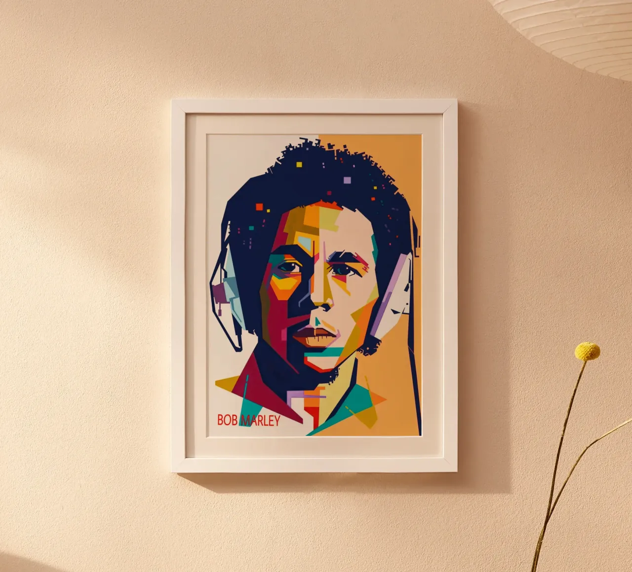 Arte de Bob Marley poster de Hantamrata