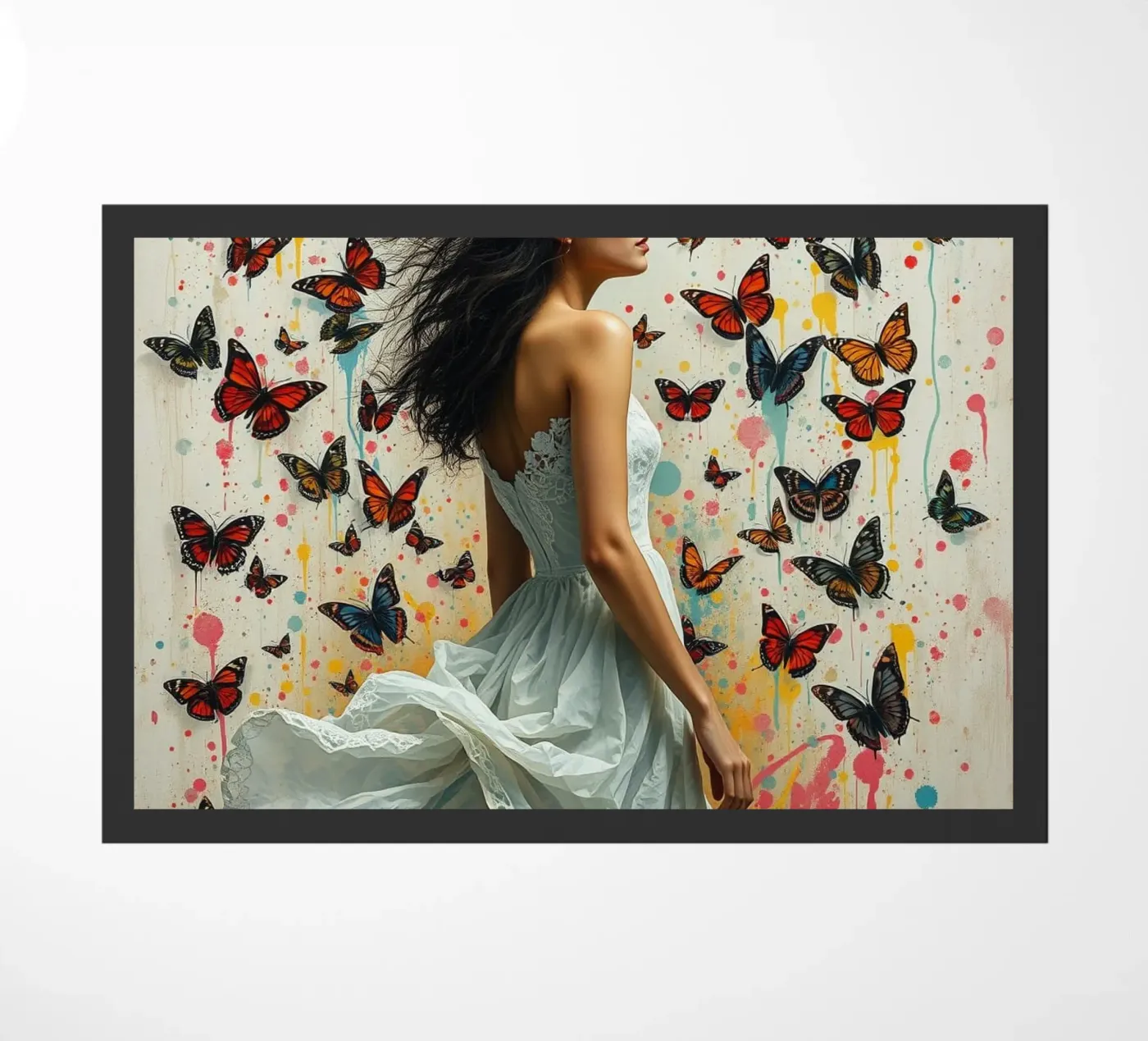 100 Butterflies deurmat van Anita's Dream