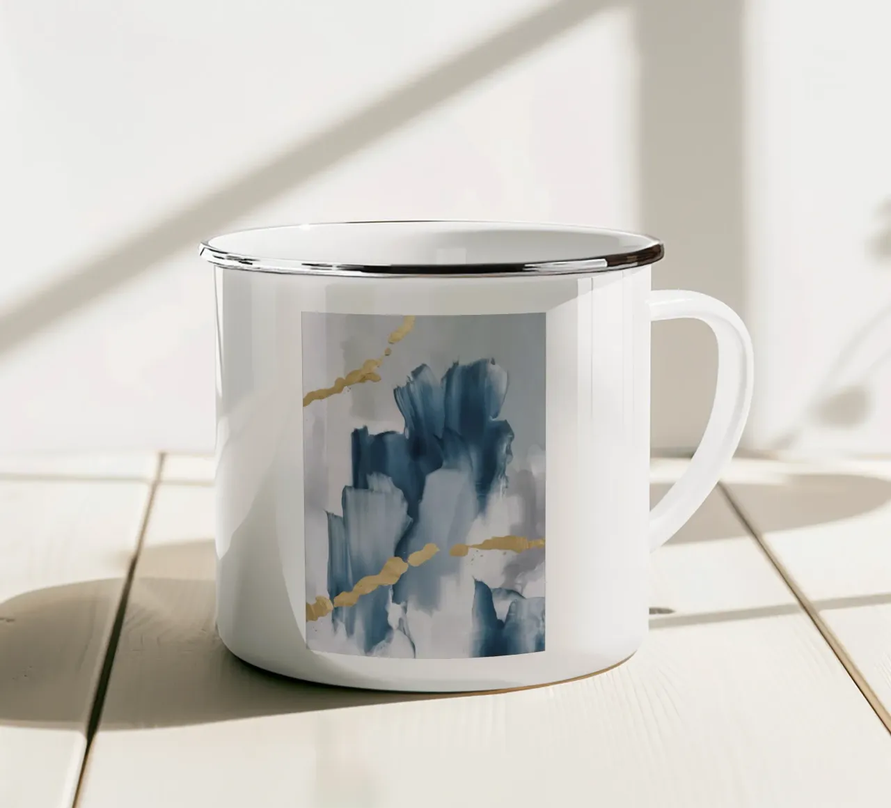 Rapimento del cielo strappato tazza in smalto da Monarch Arc