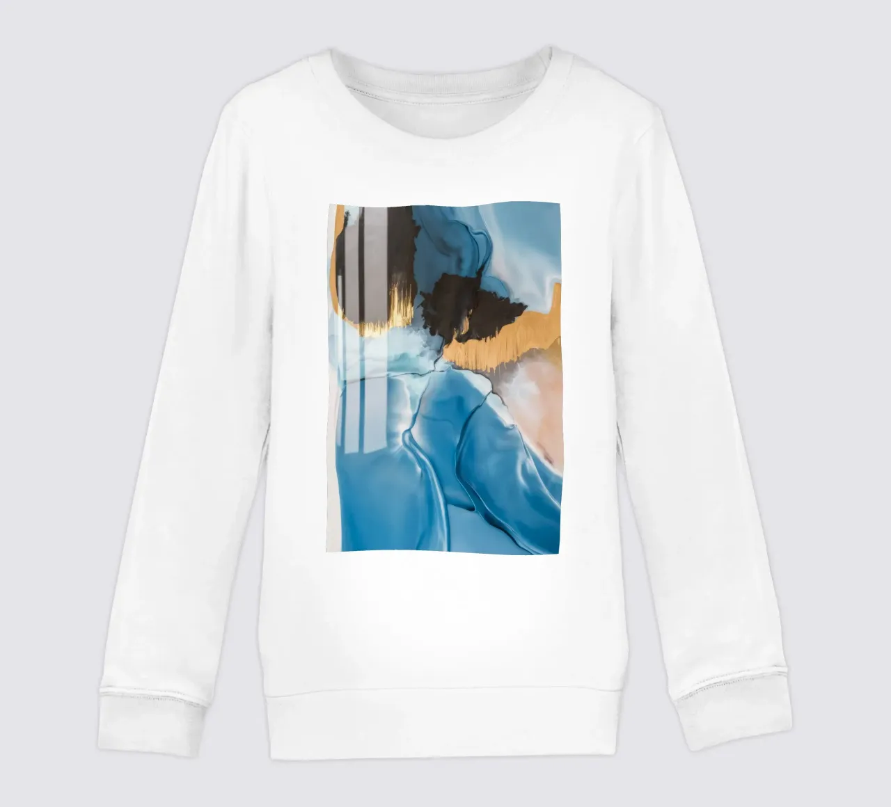 Pausa Prisma Blu felpa bambino da Monarch Arc