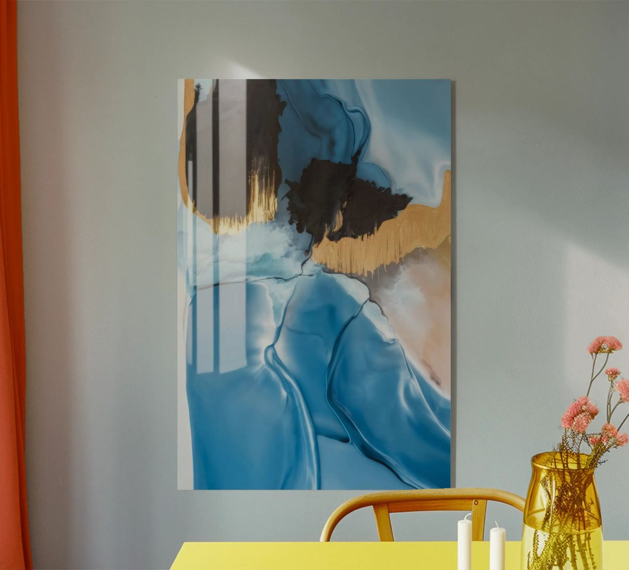 Blue Prism Break acrylic glass by Monarch Arc