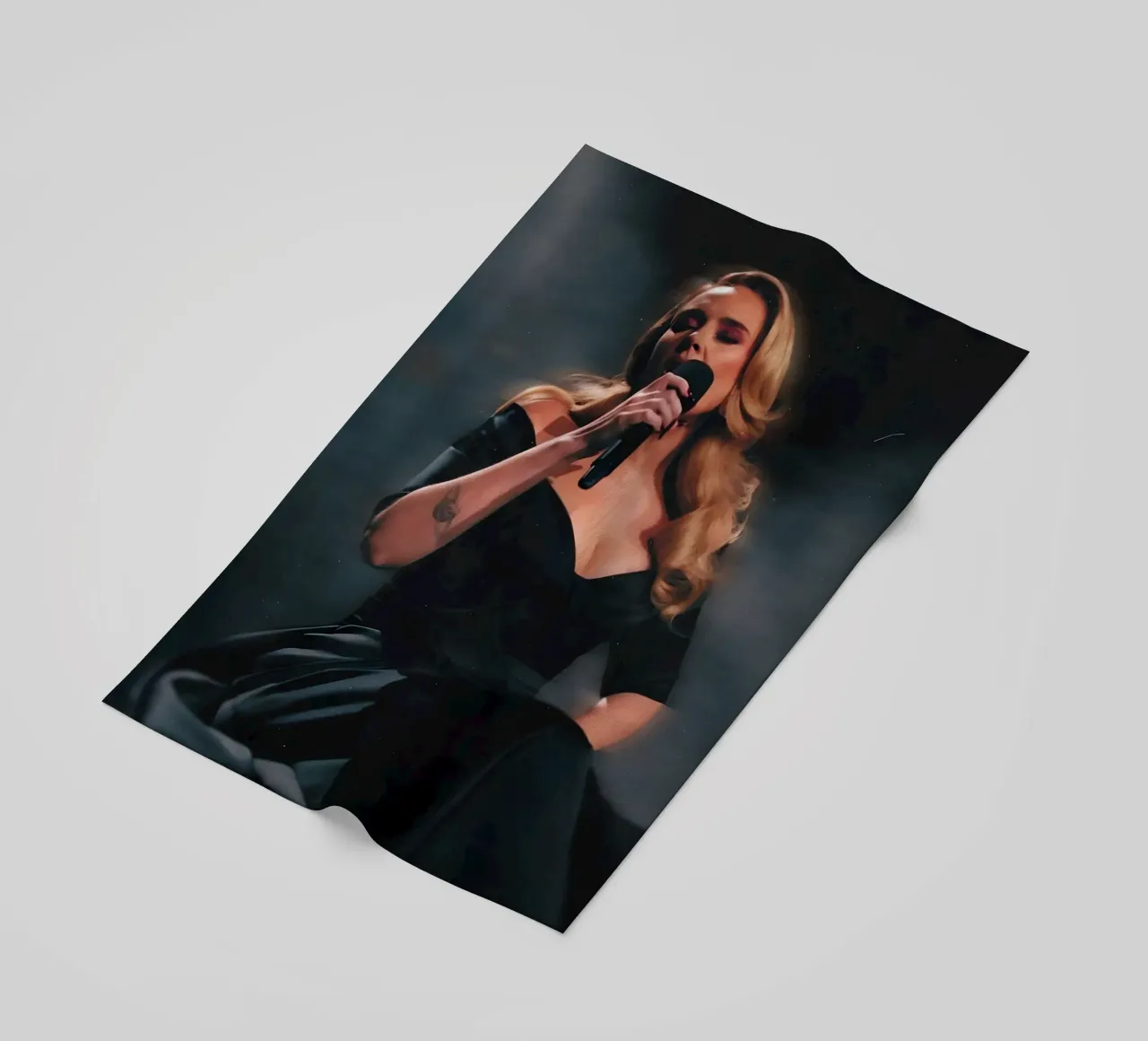Adele telo mare da Low poly art