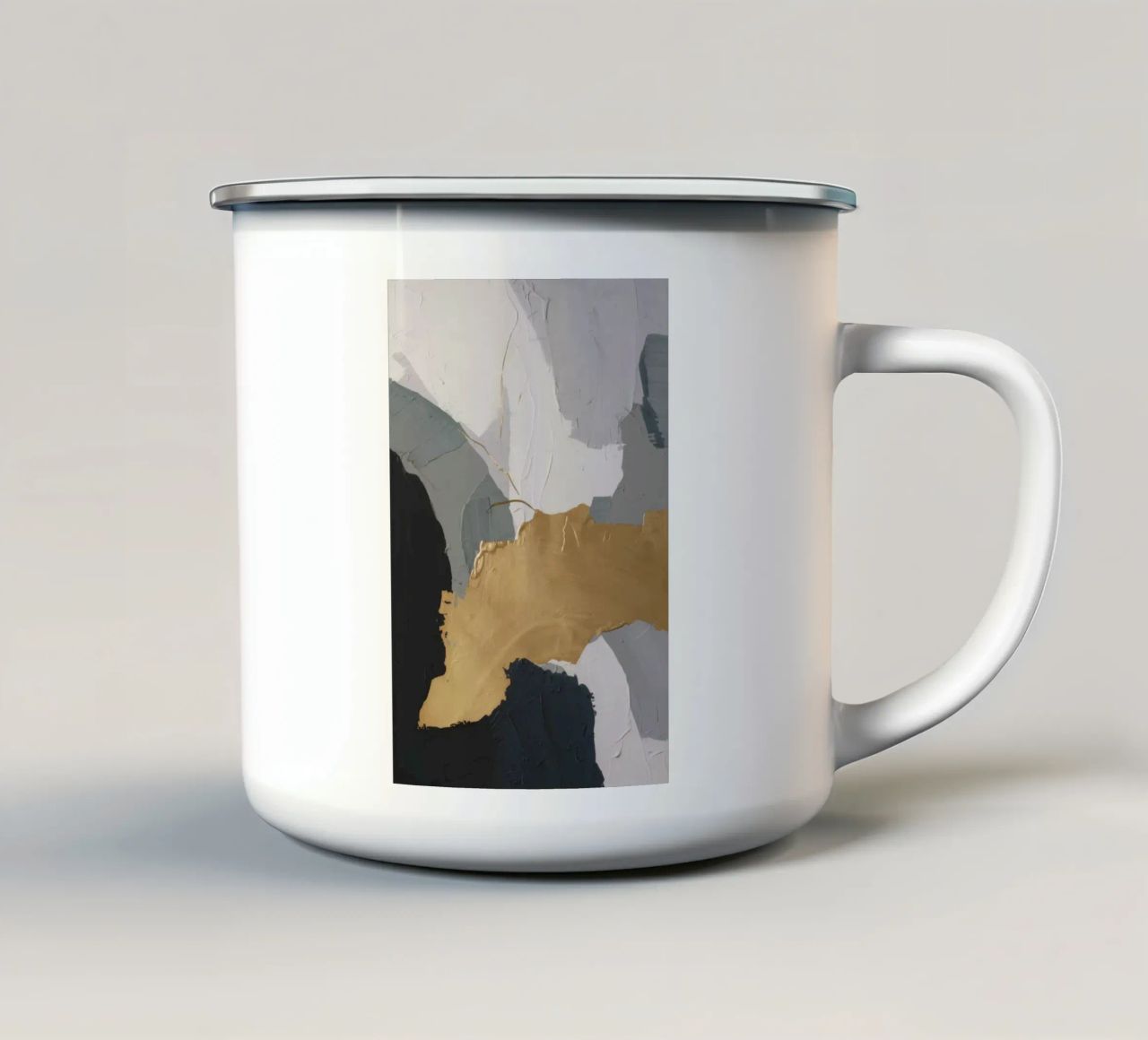 Forma della cresta silenziosa tazza in smalto da Monarch Arc