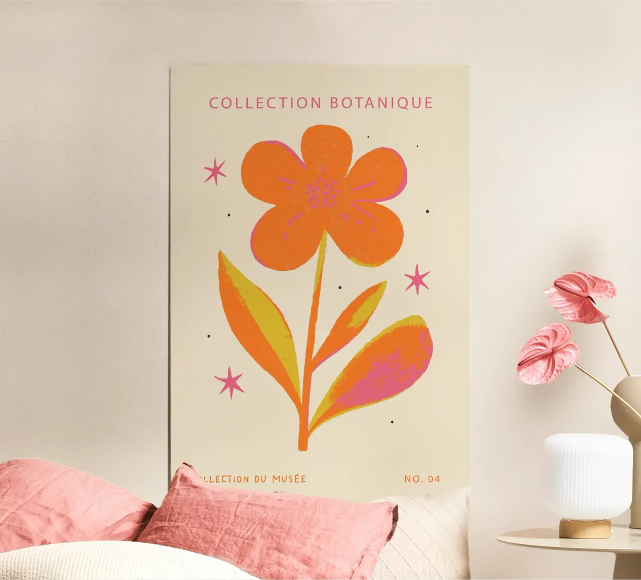 Collection Botanique poster con telaio in legno da treechild
