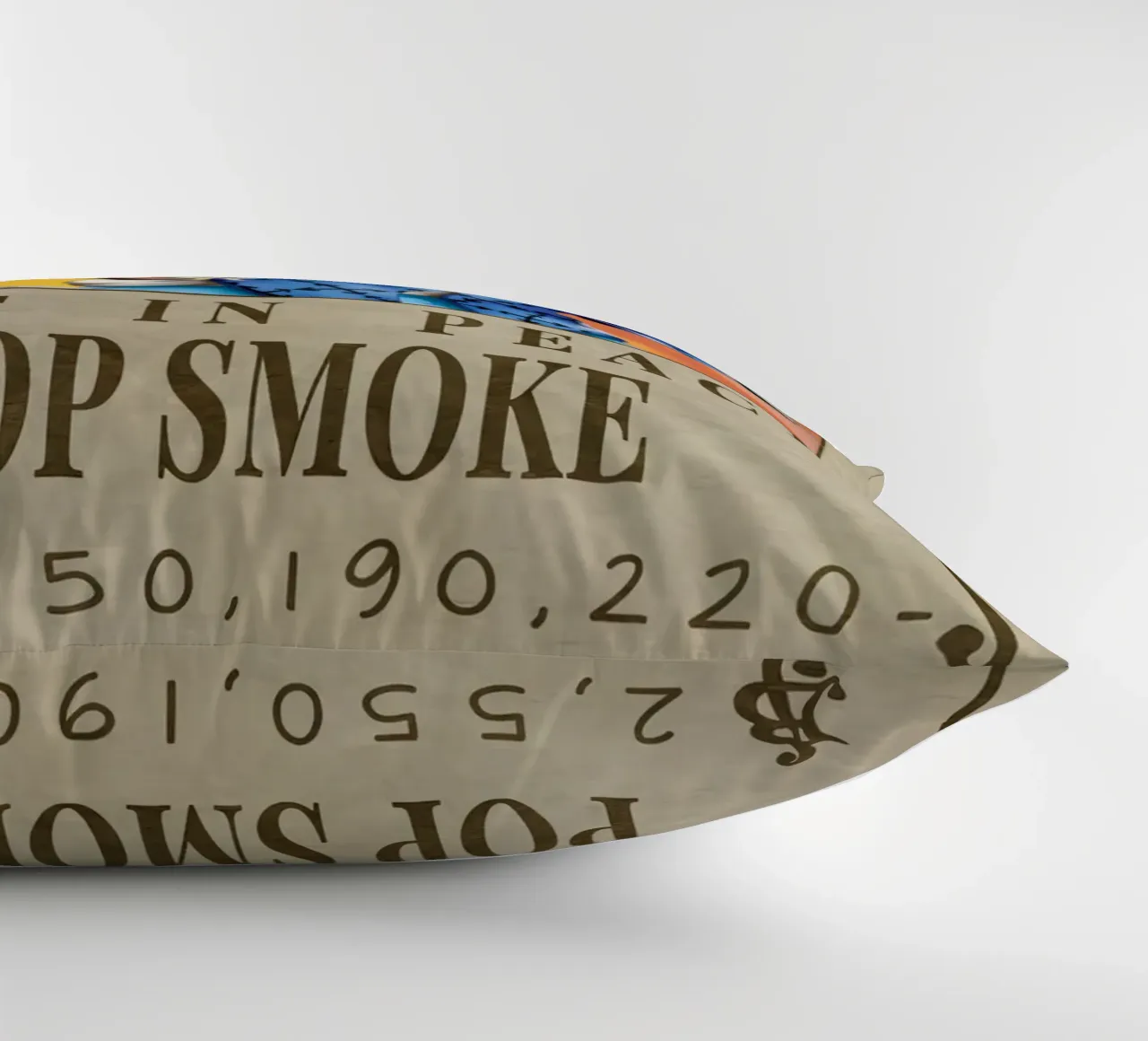 Riposa in pace Pop-Smoked cuscino da Collins Shop