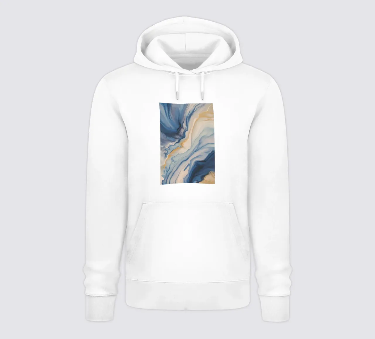 Ocean Curl Bloom sudadera con capucha de Monarch Arc