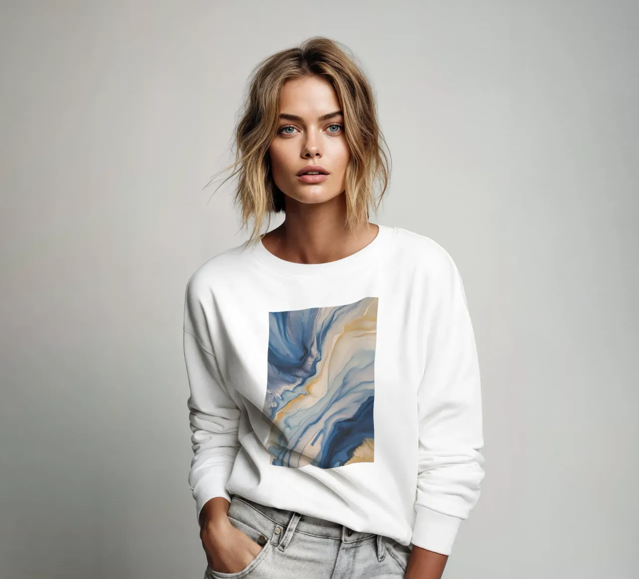 Ocean Curl Bloom sudadera de Monarch Arc