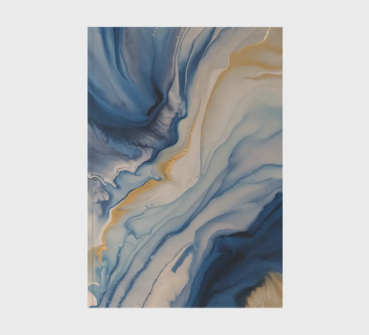 Ocean Curl Bloom notebook by Monarch Arc