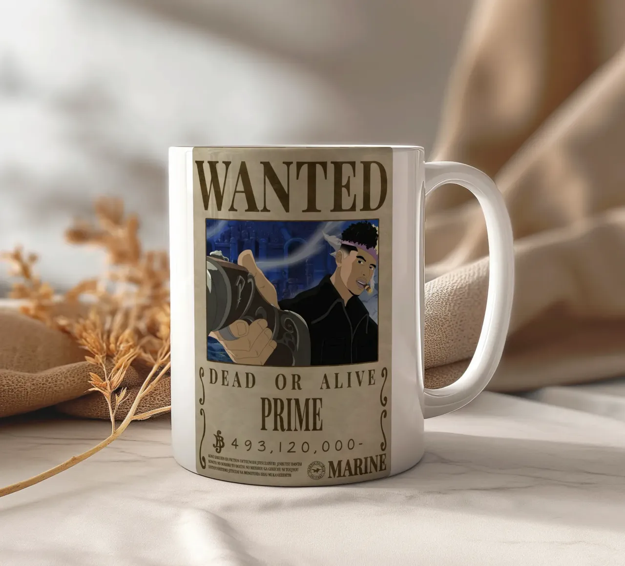 Gesuchte Prime Keramik Tasse von Collins Shop