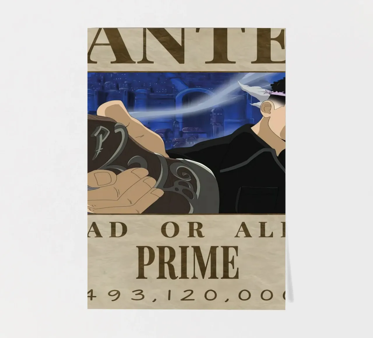 Wanted Prime sticker sheet by Collins Shop