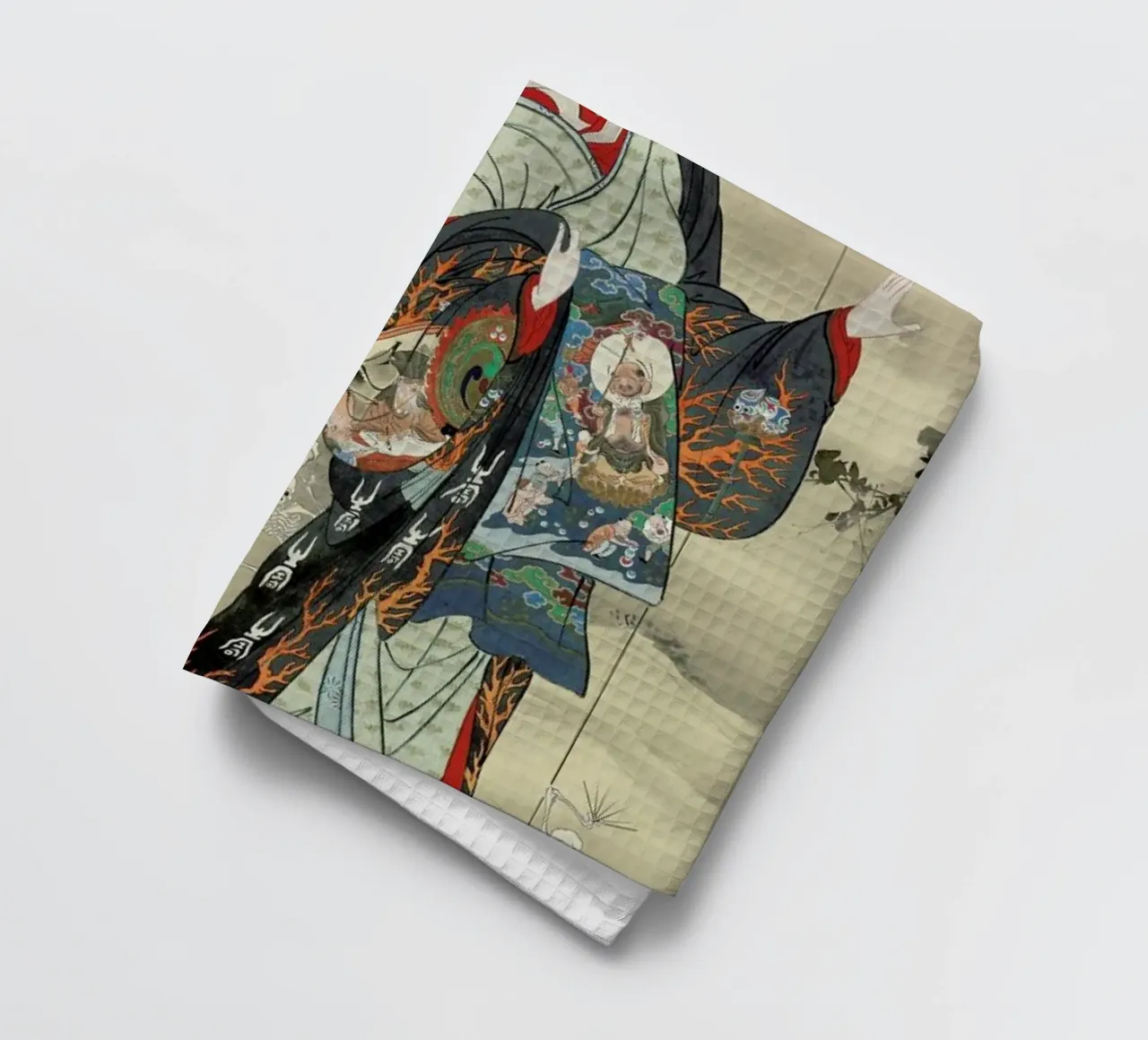 Kyosai - Jigoku Dayu (Hell Courtesan) torchon de ARTOTHEK
