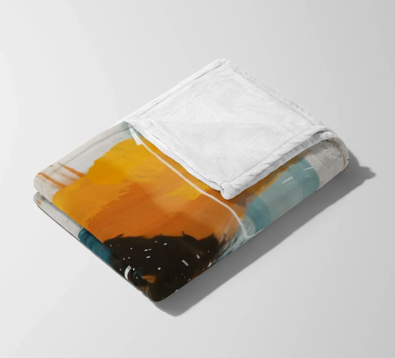 Urban Pulse Drift fleece blanket by Monarch Arc