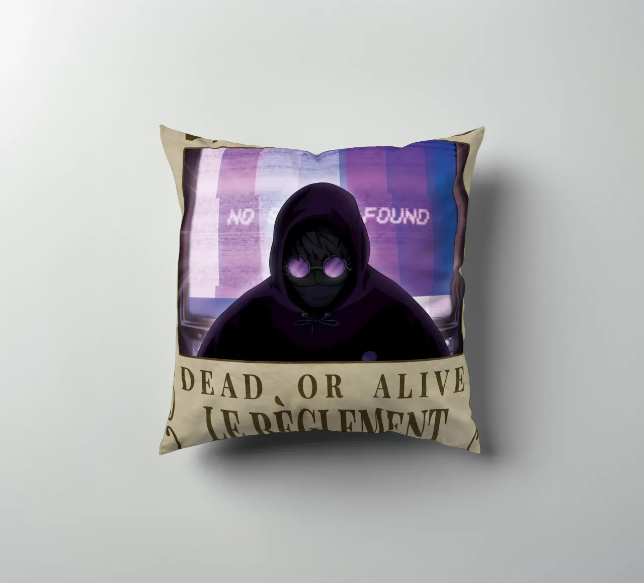 Wanted Le Reglment cuscino da Collins Shop