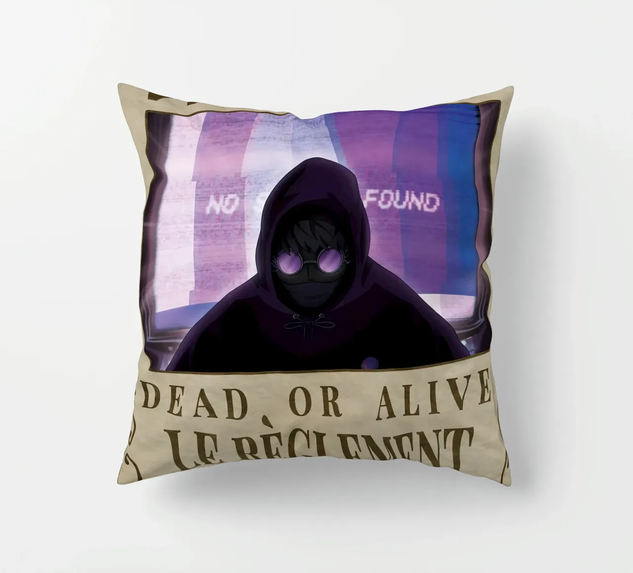 Wanted Le Reglment cuscino da Collins Shop
