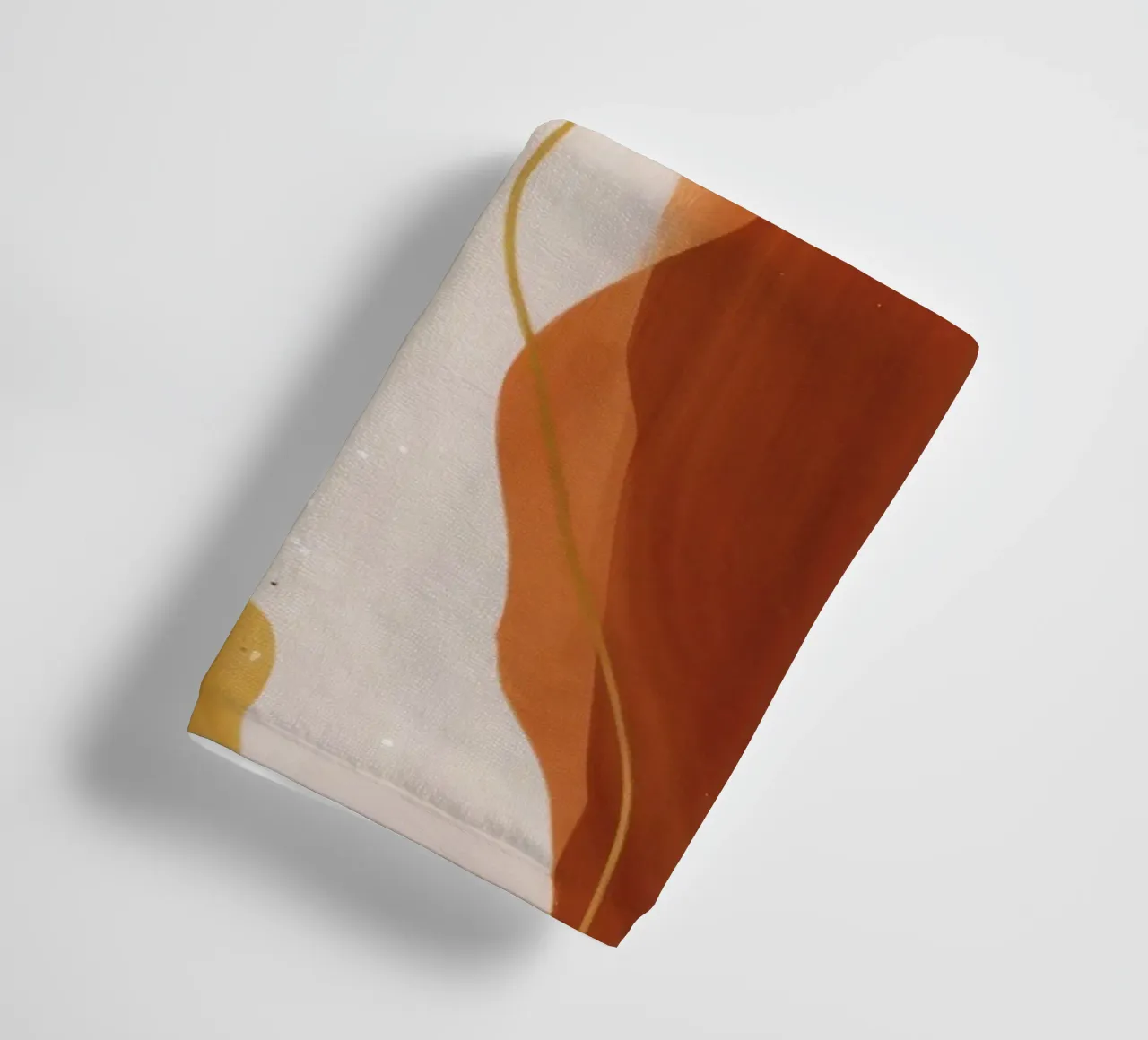 Filo ondulato in terracotta asciugamano da bagno da Monarch Arc