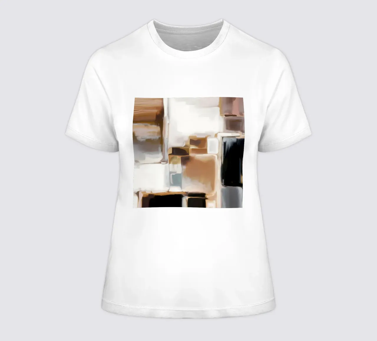 Raster Lichtfraktur Frauen T-Shirt von Monarch Arc