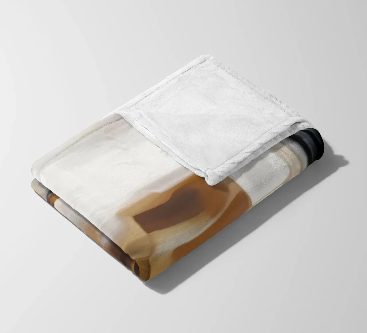 Grid Light Fracture fleece blanket by Monarch Arc