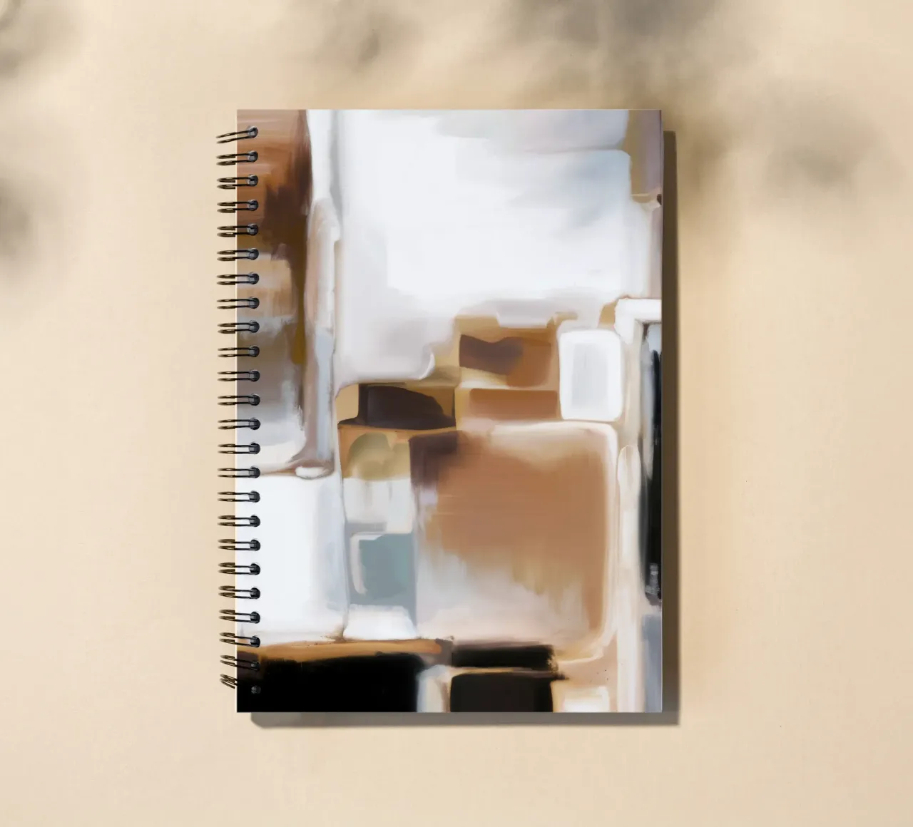 Grid Light Fracture spiral notebook by Monarch Arc
