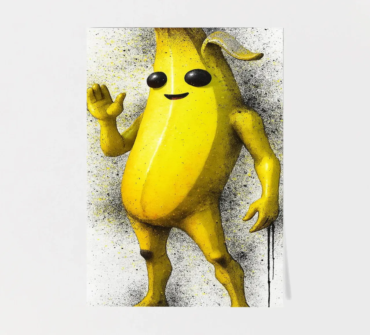 Banana Stickerbogen von FreeArtStudio