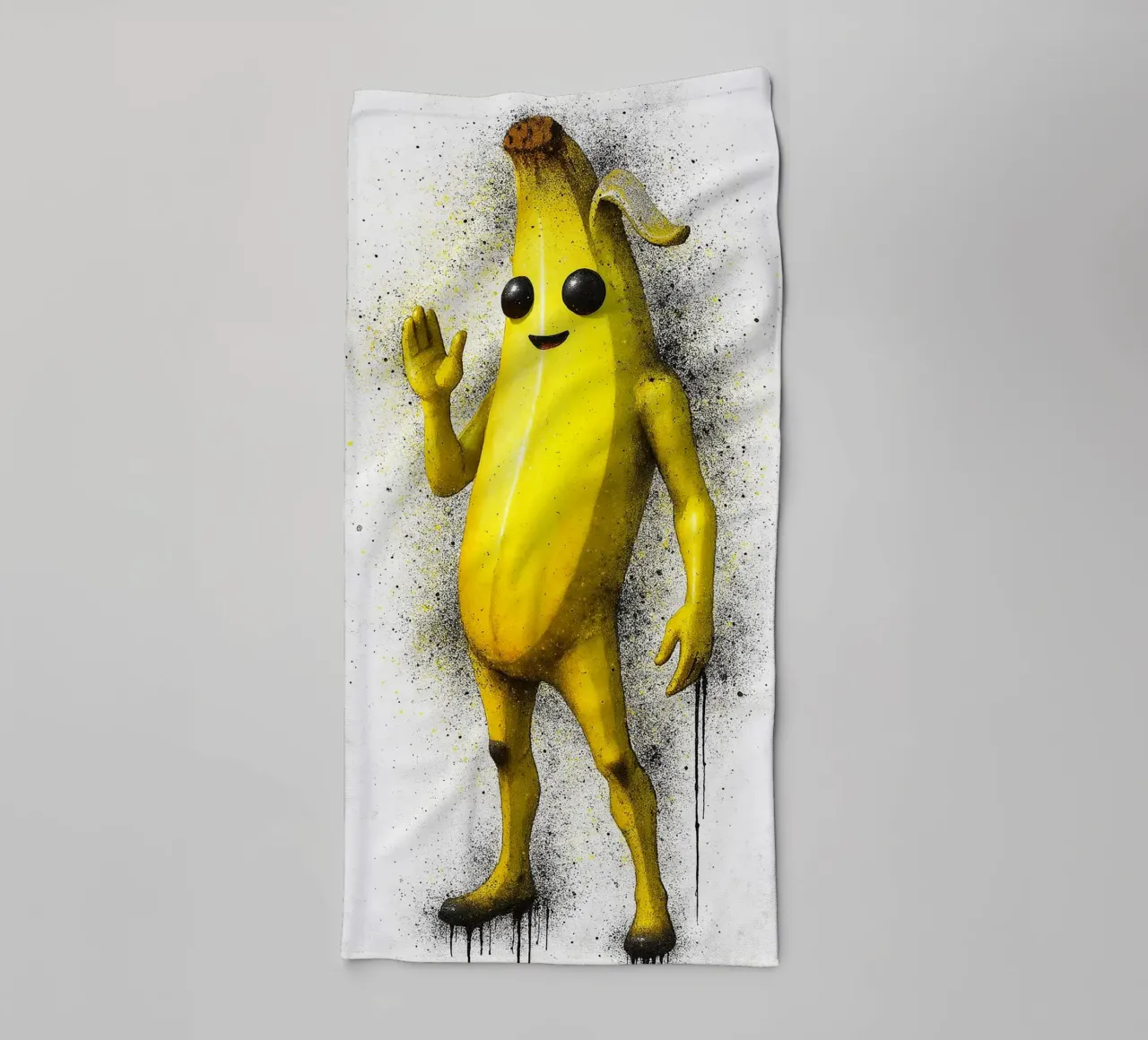 Banana asciugamano da bagno da FreeArtStudio
