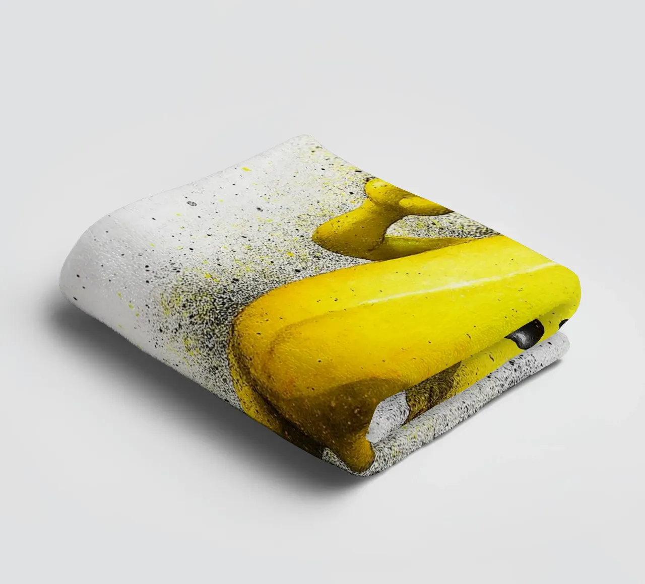 Banana asciugamano da bagno da FreeArtStudio