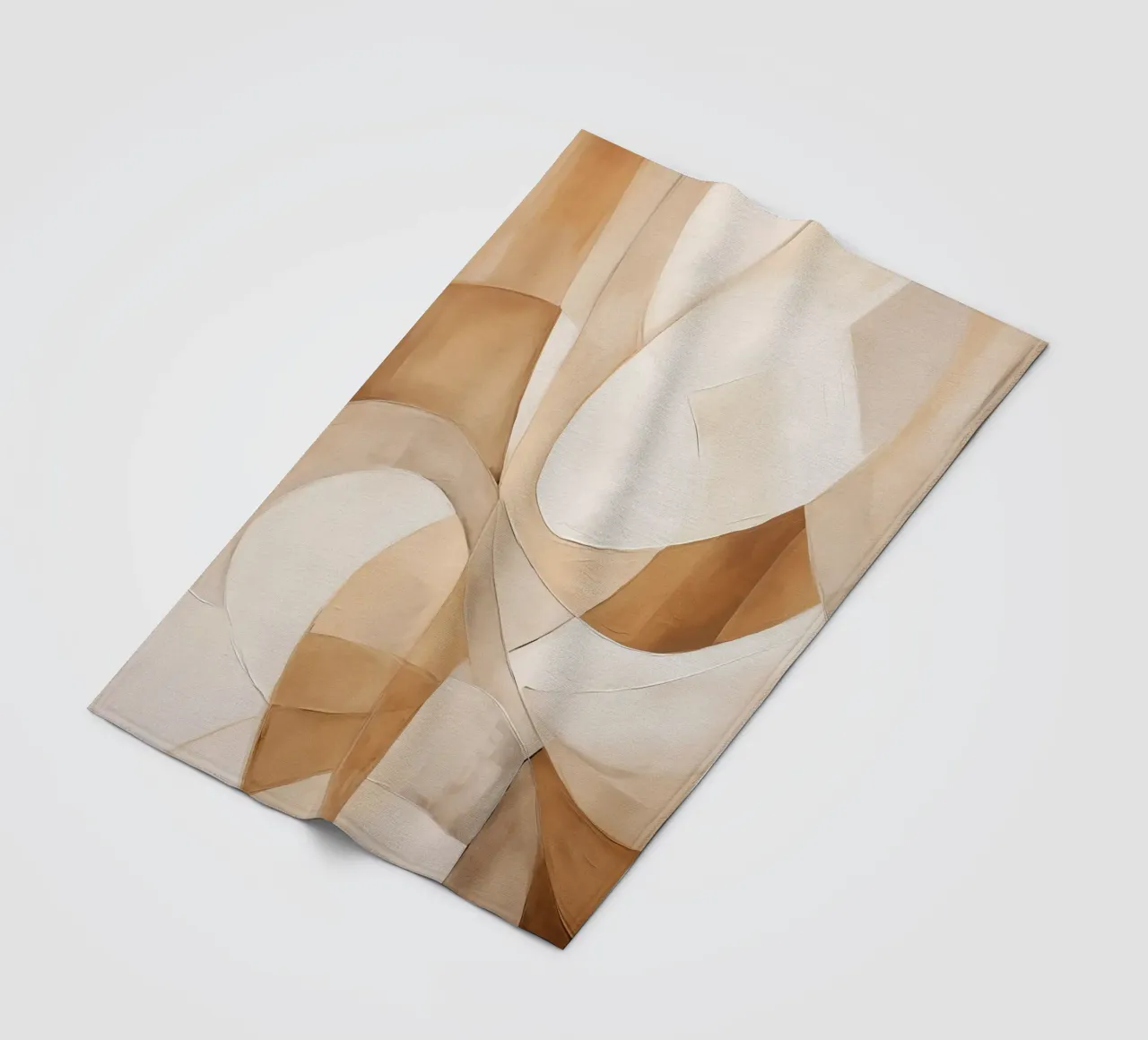 Forme astratte coperta in pile da Imagine