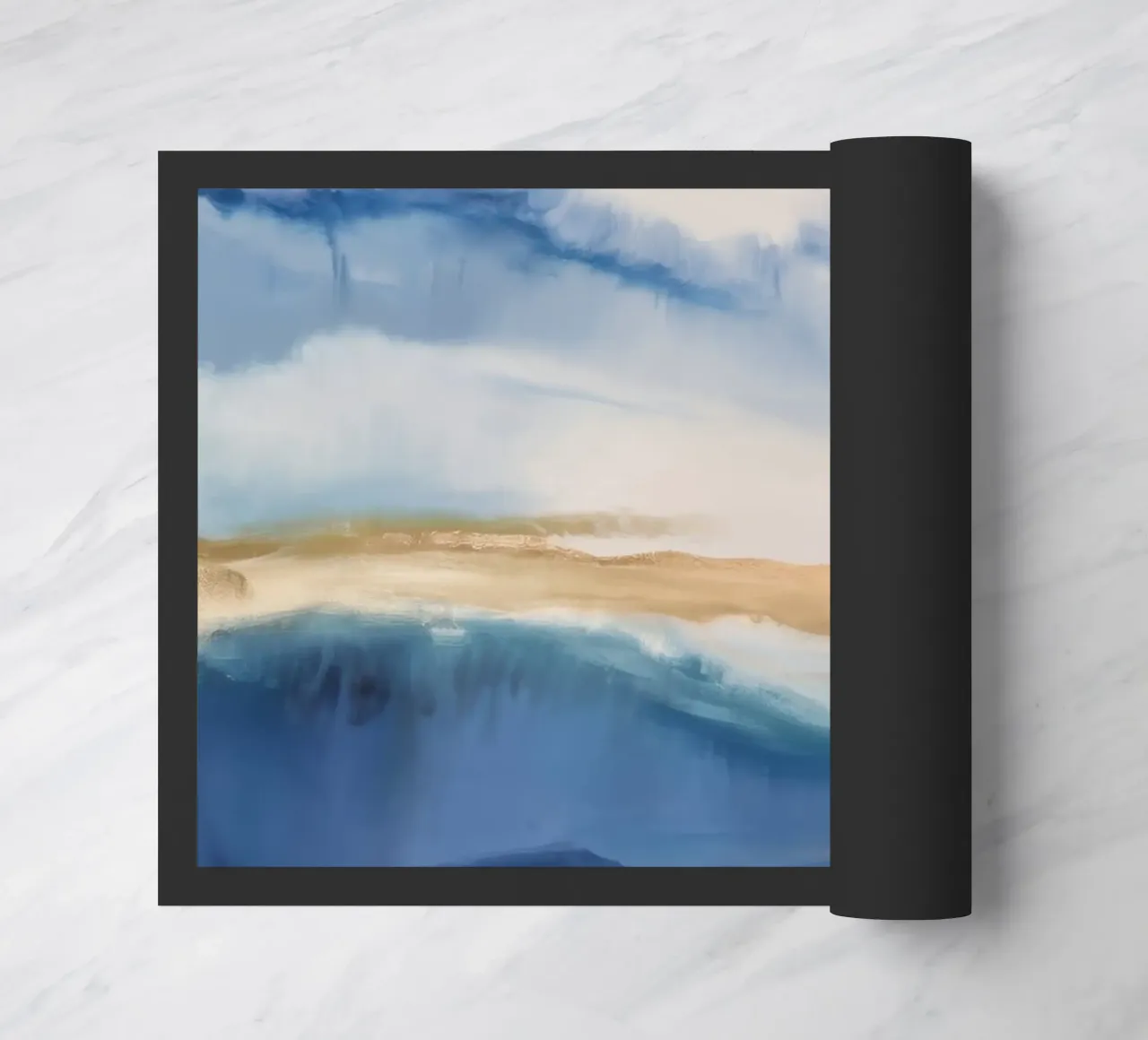 Rain Mist Echo doormat by Monarch Arc