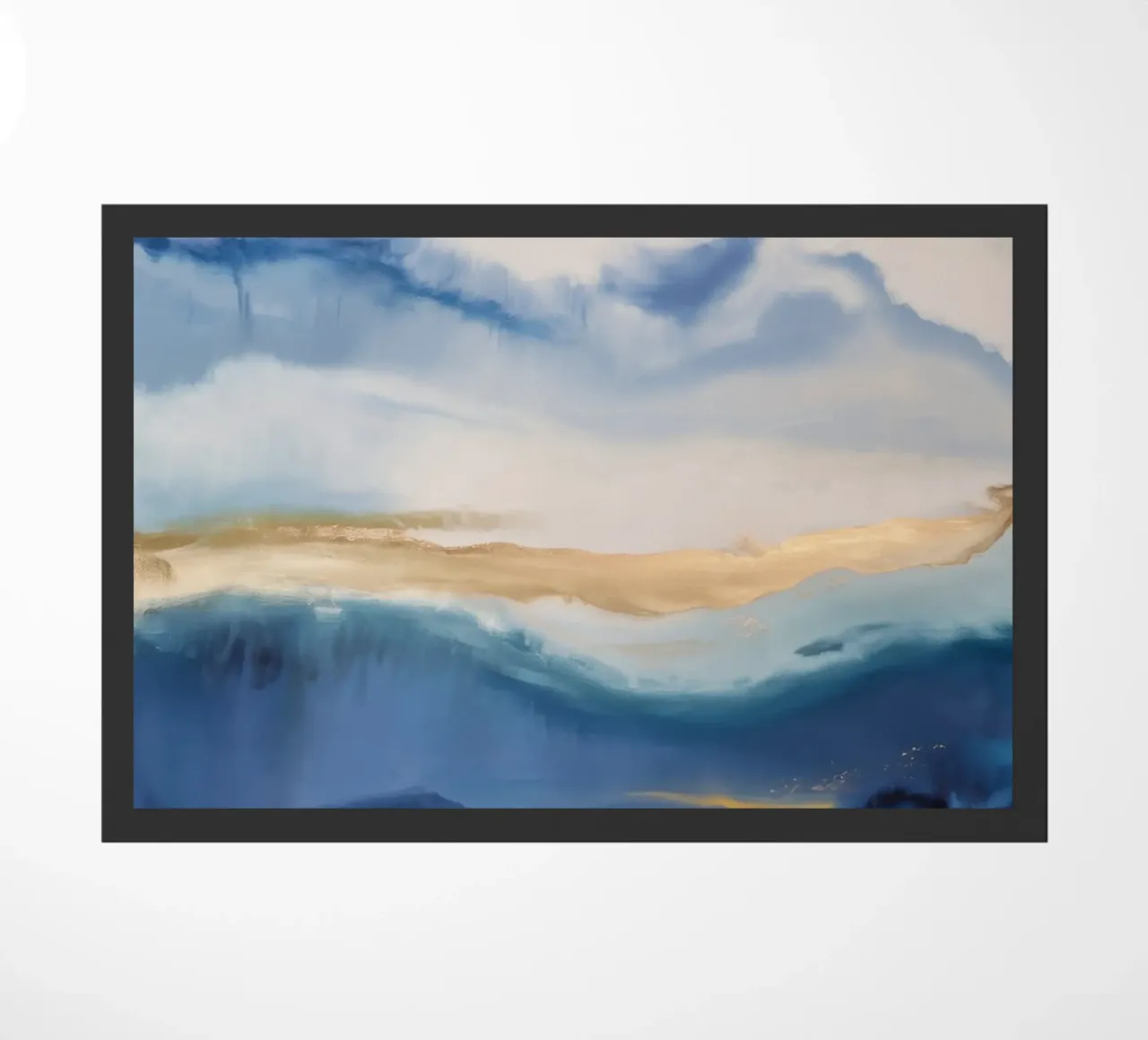 Rain Mist Echo doormat by Monarch Arc