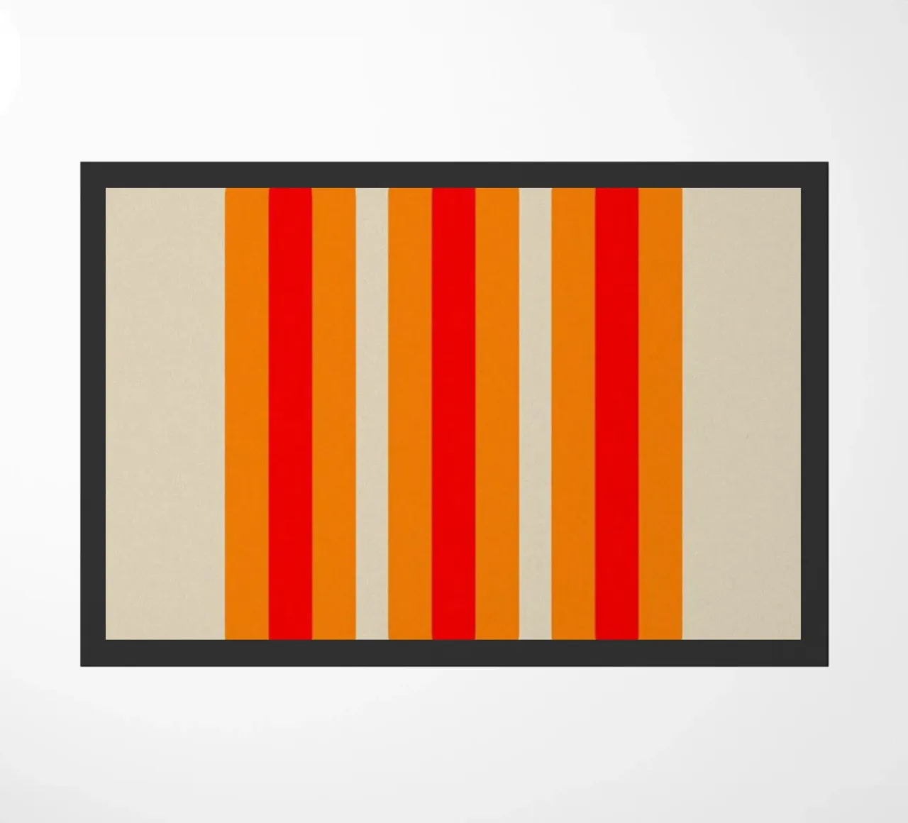Minimalist Hot Dogs doormat by Piere art Shops