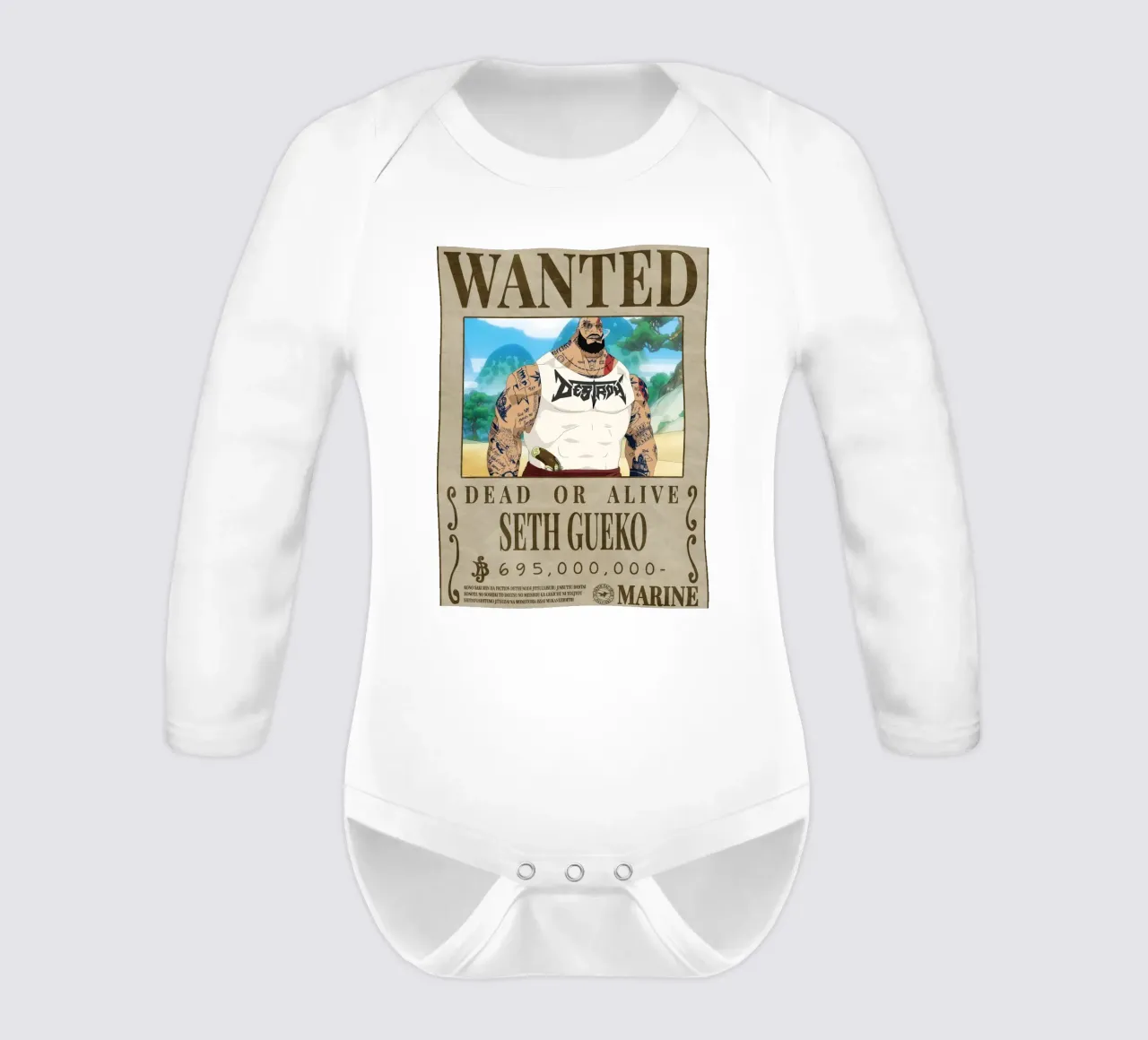 Recherché Seth Gueko body manches longues de Collins Shop