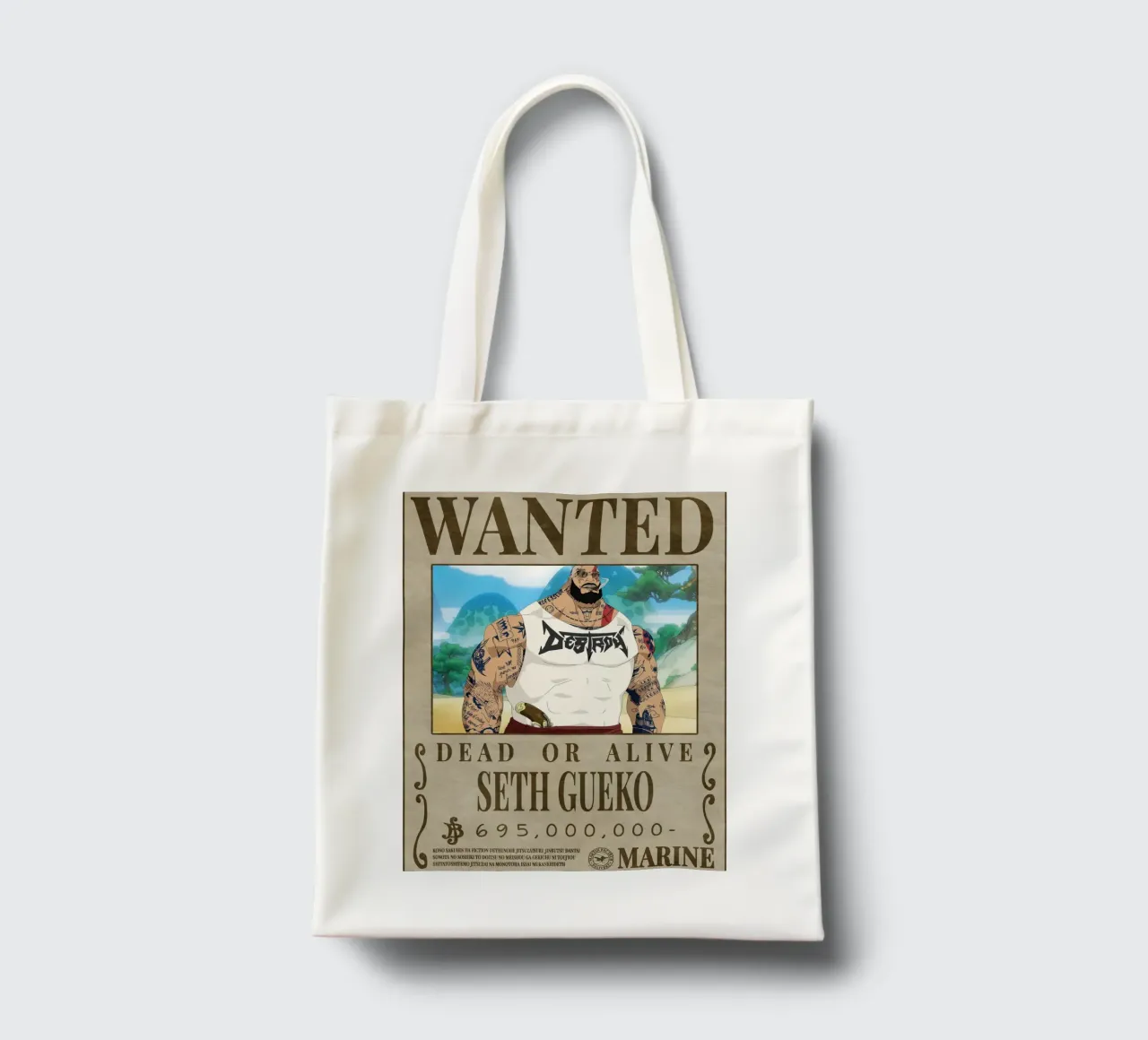 Ricercato Seth Gueko borsa in juta da Collins Shop
